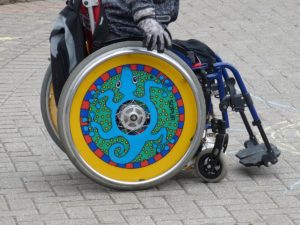 Spinal Injury Medical Negligence Claims. Specialist solicitors. Image of wheelchair